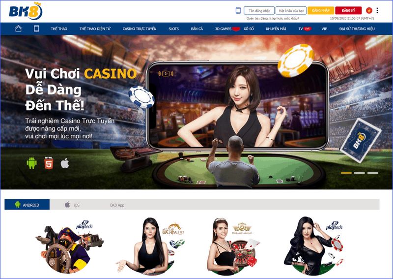 Casino online BK8 có đa dạng trò chơi để tín đồ lựa chọn giải trí